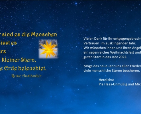 Weihnachtsgruß 2021